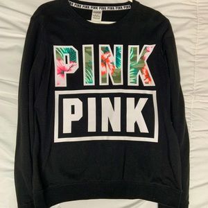 OVERSIZED PINK CREW NECK